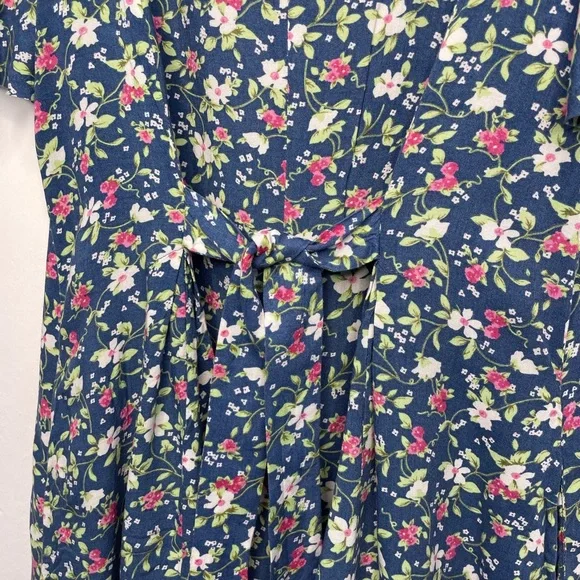 Vintage 90s Floral Romper - Picture 6 of 11